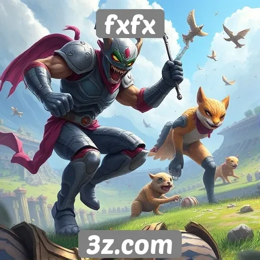 fxfx oferece ampla seleção de jogos para usuários